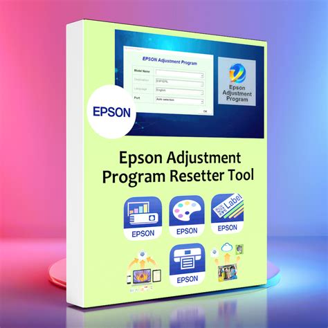 Epson L L L Resetter Tool Adjustment Program Shopee