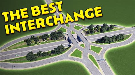 The Diverging Diamond Interchange Cities Skylines No Commentary