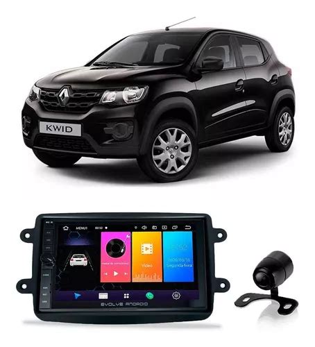 Central Multimídia Renault Kwid 2017 A 2021 E Camera De Ré