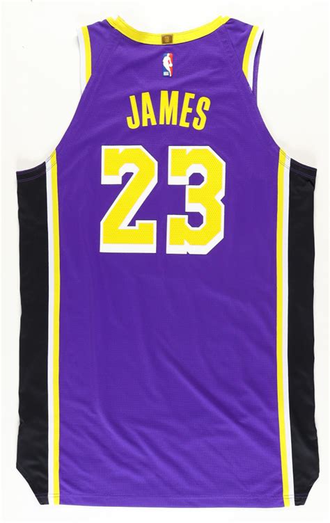 LeBron James Lakers 2019-20 Game-Used Jersey (Grey Flannel LOA ...