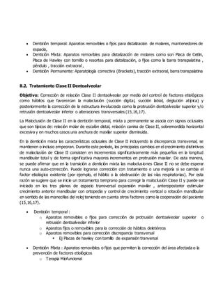 Guia De Atencion En Maloclusiones Clase Ii Pdf