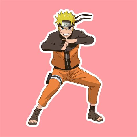 Naruto Uzumaki Sticker I - PureArtz