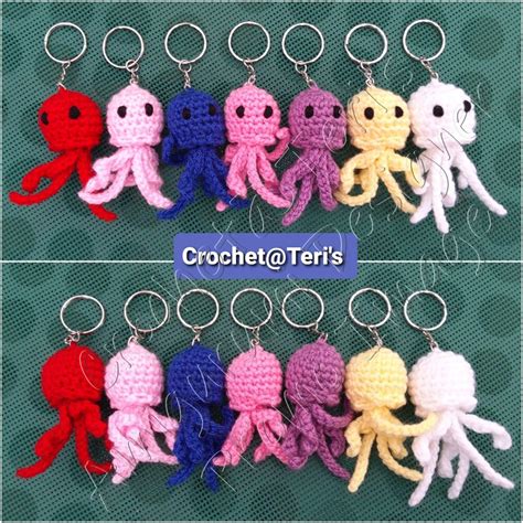 Amigurumi Jellyfish Keychain Crochet Pattern By Crochet At Teri S