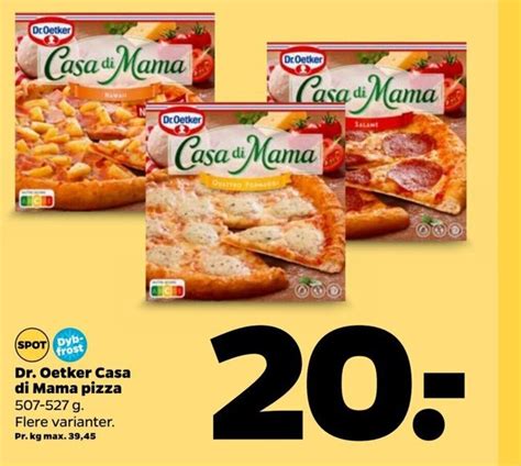 Dr Oetker Casa Di Mama Pizza Tilbud Hos Netto