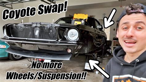 Coyote Swapping My Ford Mustang Fastback Complete Disassembly