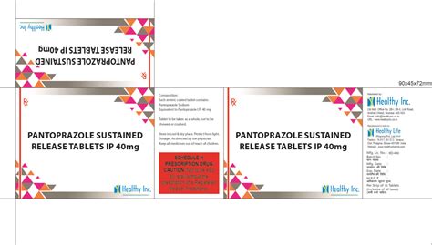 Pantoprazole Tablets - Healthy Inc