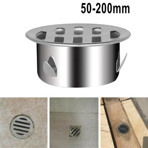 X Stainless Steel Thicken Drainage Roof Patio Round Flat Floor Drain