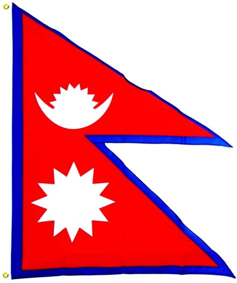 Nepal Flagge Cm X Cm X Cm Internationale Flaggen