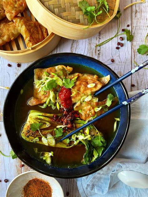 Yasai Gyoza Ramen Ein Schnelles Rezept Mogntratzerl