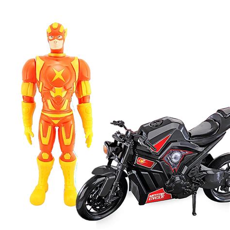 Boneco Comando das Galáxias Motorcycle Saturno 2120 Xplast Dorémi