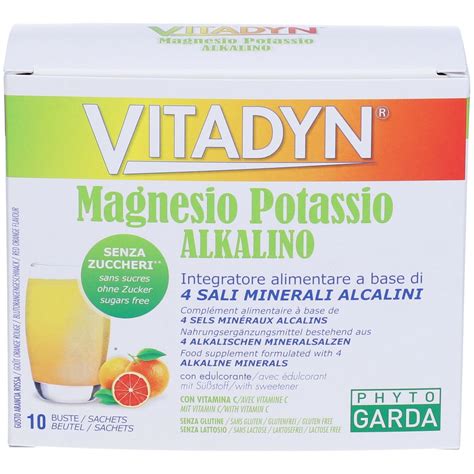 Vitadyn® Magnesio Potassio Alkalino 10 Pz Redcare