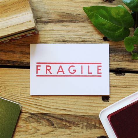 Fragile Stamp | Get Stamped