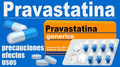 Pravastatina Para Que Sirve Colesterol Trigliceridos Grasas En Sangre