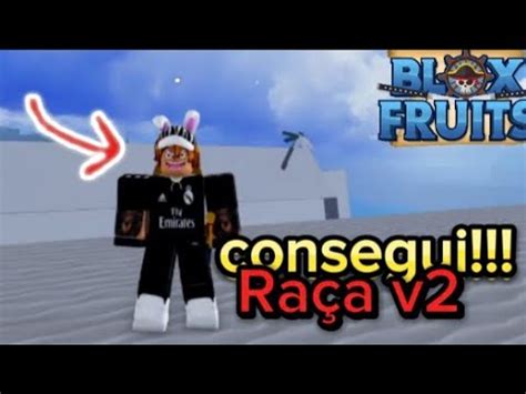 Upei minha raça mink para v2 no Blox fruits Do noob ao pro ep 12