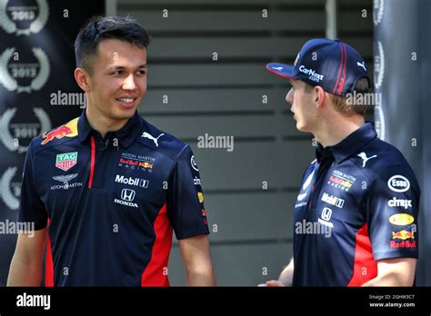 Red Bull Racing Team Mate Alexander Albon Hi Res Stock Photography And