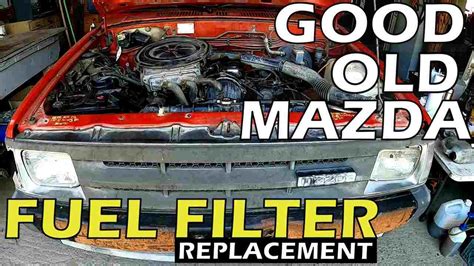 Easiest Fuel Filter Replacement Ever Mazda B Truck Youtube