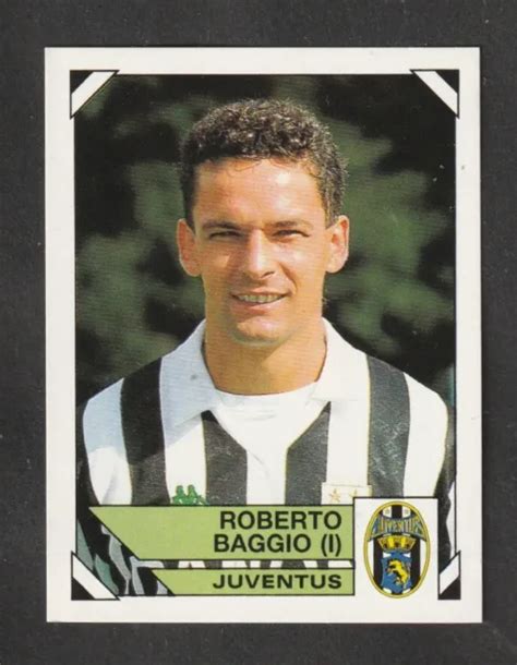 Figurina Calciatori Panini N Juventus Baggio Nuova Eur