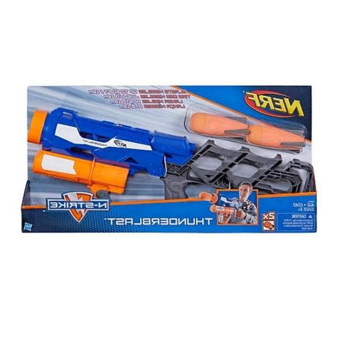 NERF N-STRIKE THUNDERBLAST MISSILE LAUNCHER TOY SOFT DART