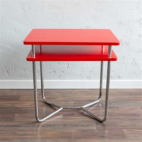 Functionalist Red Chrome Table S