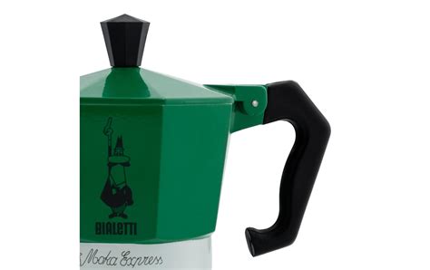 Bialetti Espressokocher Mokina Italia Tassen Gr N Rot Weiss