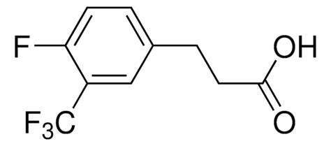 3 4 Fluoro 3 Trifluoromethylphenyl Propanoic Acid Sigma Aldrich