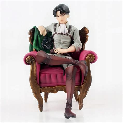 Figurki Hentai 18cm Atak Na Tytana Levi Anime Rysunek Ichiban Kuji Levi