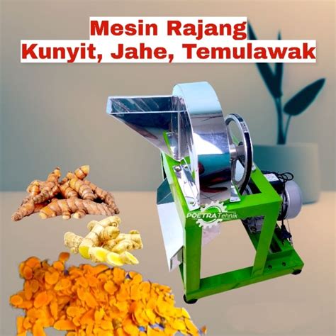 Jual Mesin Perajang Potong Kunyit Jahe Bawang Merah Putih Alat