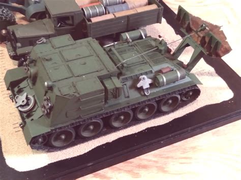 Russian Tank Plastic Model Military Vehicle Kit