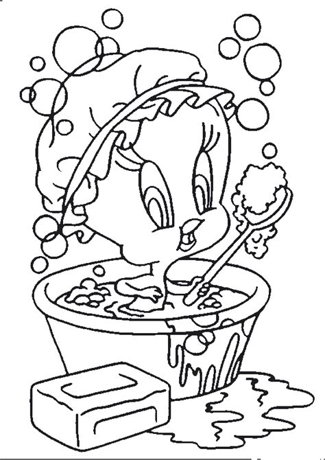 Dessins Gratuits Colorier Coloriage Titi Et Grosminet Imprimer