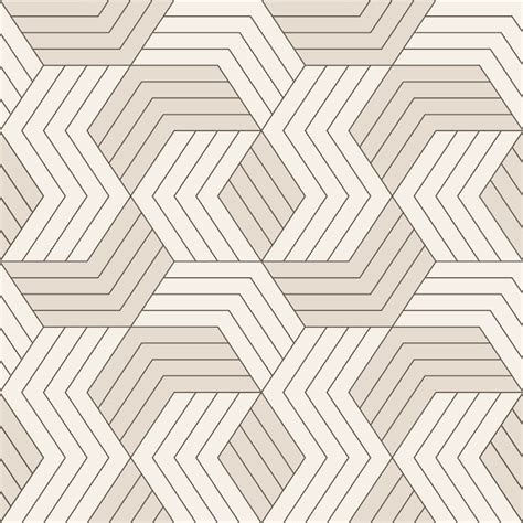 Vector Seamless Pattern Seamless Pattern With Symmetric Geometric