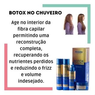 Kit Capilar Botox No Chuveiro Itens Sem Formou Shopee Brasil