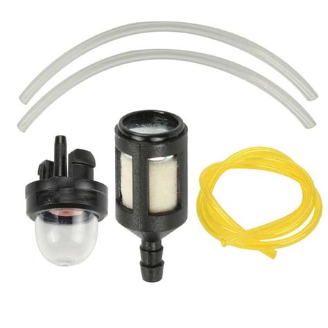 Fule Primer Bulb Fuel Line Fuel Filter 8pcsset For Homelite Trimmer Chainsaw Blower