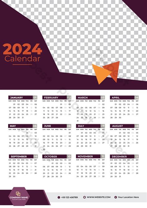 Free Calendar 2024 Template Free Download - Molli Arabele