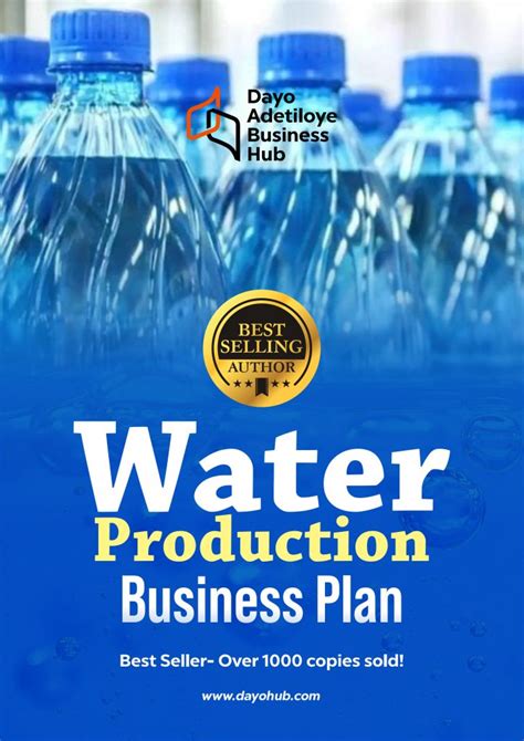 Water Business Plan Dayo Adetiloye Shop