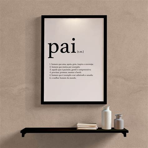 Quadro Decorativo Pai Wallze