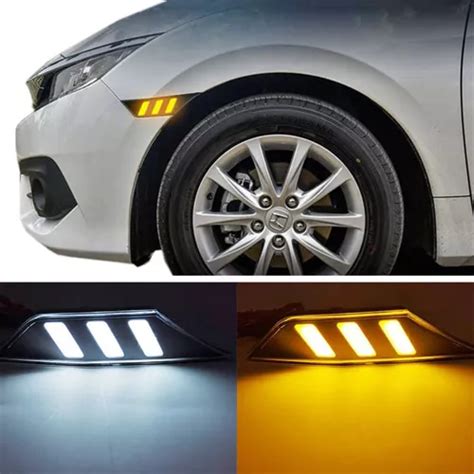 Direccionales Led Drl Honda Civic Cuotas Sin