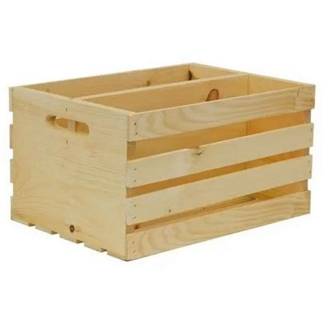 Non Edible Rectangular Wooden Crates For Packaging At Rs 70 Cubic Feet