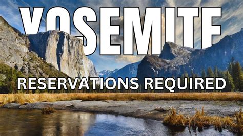 2024 Updates YOSEMITE NATIONAL PARK Reservations YouTube