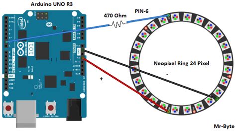 Neopixel Ring 24 And Uno R3 Newbie Pls Help Programming Arduino Forum