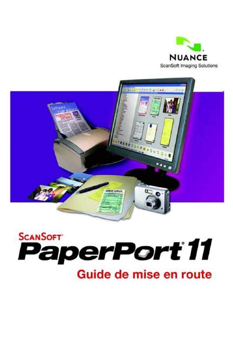 Notice Scansoft Paperport 11 Trouver Une Solution à Un Problème Scansoft Paperport 11 Mode D