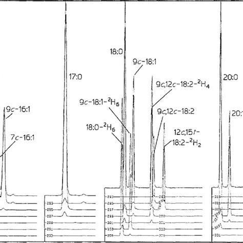 Gas Chromatography Gc Mass Spectrometry Chromatogram Of A Standard