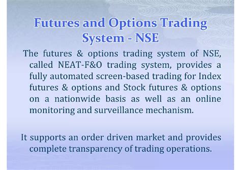 Futures And Forwards Trading System Financial Modelling And Derivatives