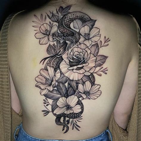 101 Best Snake And Rose Tattoo Ideas You Have To See To Believe