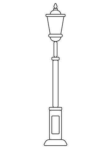 Dibujo De Farola Para Colorear Dibujos Para Colorear Imprimir Gratis