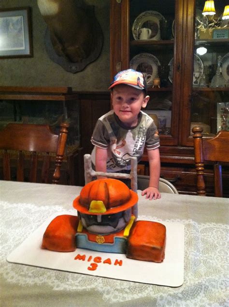 My nephew with his rescue bot cake | Rescue bots birthday party, Rescue ...