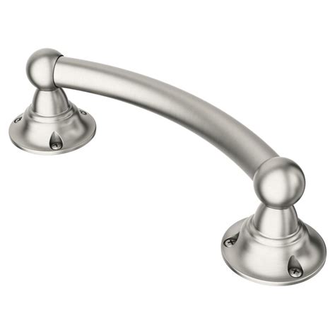 Moen Home Care Brushed Nickel Wall Mount Grab Bar at Lowes.com