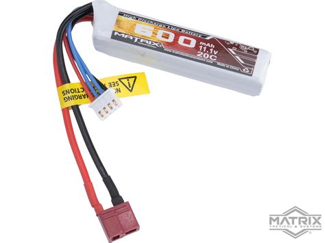 Matrix High Performance V Stick Type Airsoft Lipo Battery Model