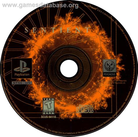 Sentient Sony Playstation Artwork Disc