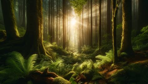 Download Ai Generated Forest Woods Royalty Free Stock Illustration