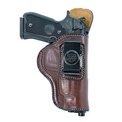 GUN HOLSTER FOR TAURUS PT 92 9mm IWB LEATHER HOLSTER CONCEAL CARRY EBay